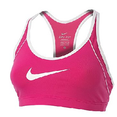 Pink dri fit airbon bra